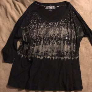 Maurices Premium 3/4 Sleeve Top Plus Size 3